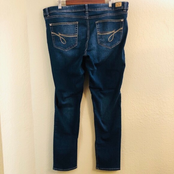 Jordache Skinny Dark WashJeans Size 16 - Picture 2 of 11